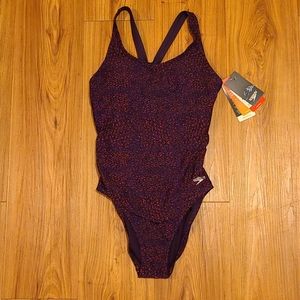 Purple Speedo Swimsuit